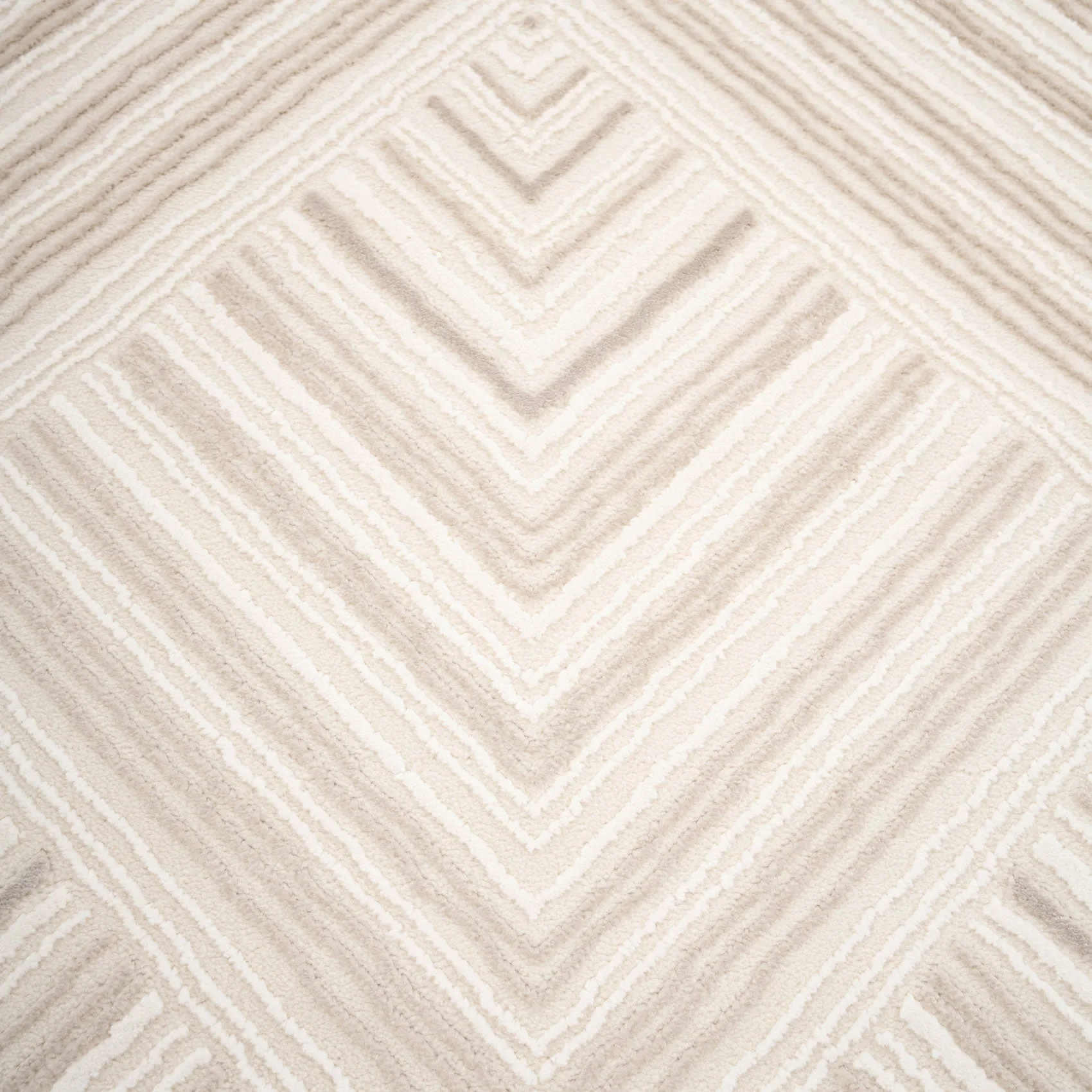 Luxury Art Deco Grey Rug - Rise