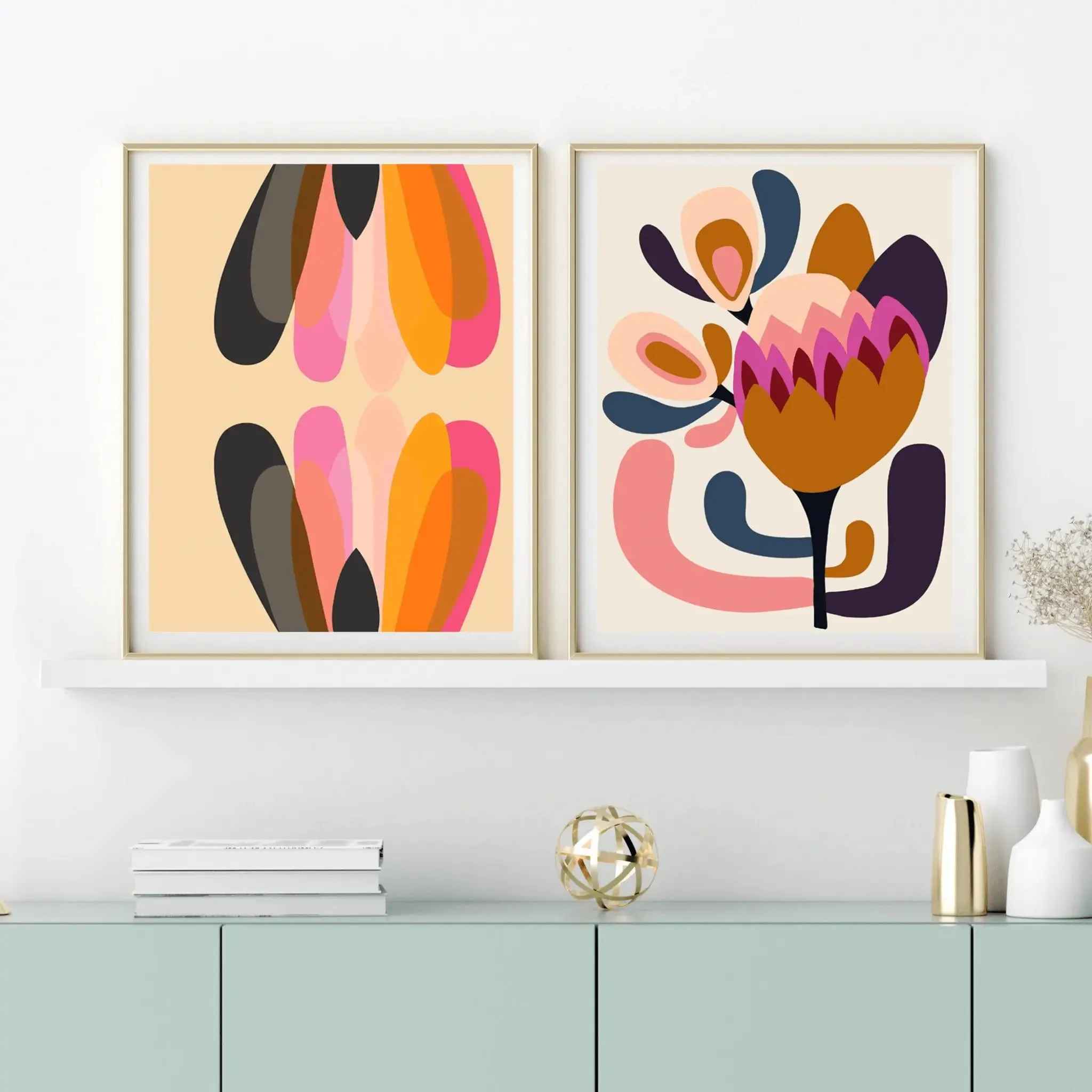 Mid Century Modern Wall Art Prints