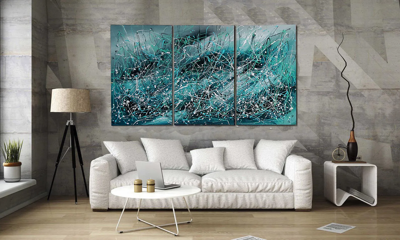 Modern Art 72, Wall Art Home Decor - Beauty in Peace