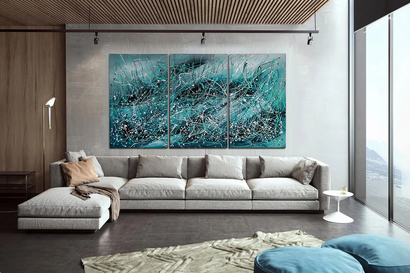 Modern Art 72, Wall Art Home Decor - Beauty in Peace