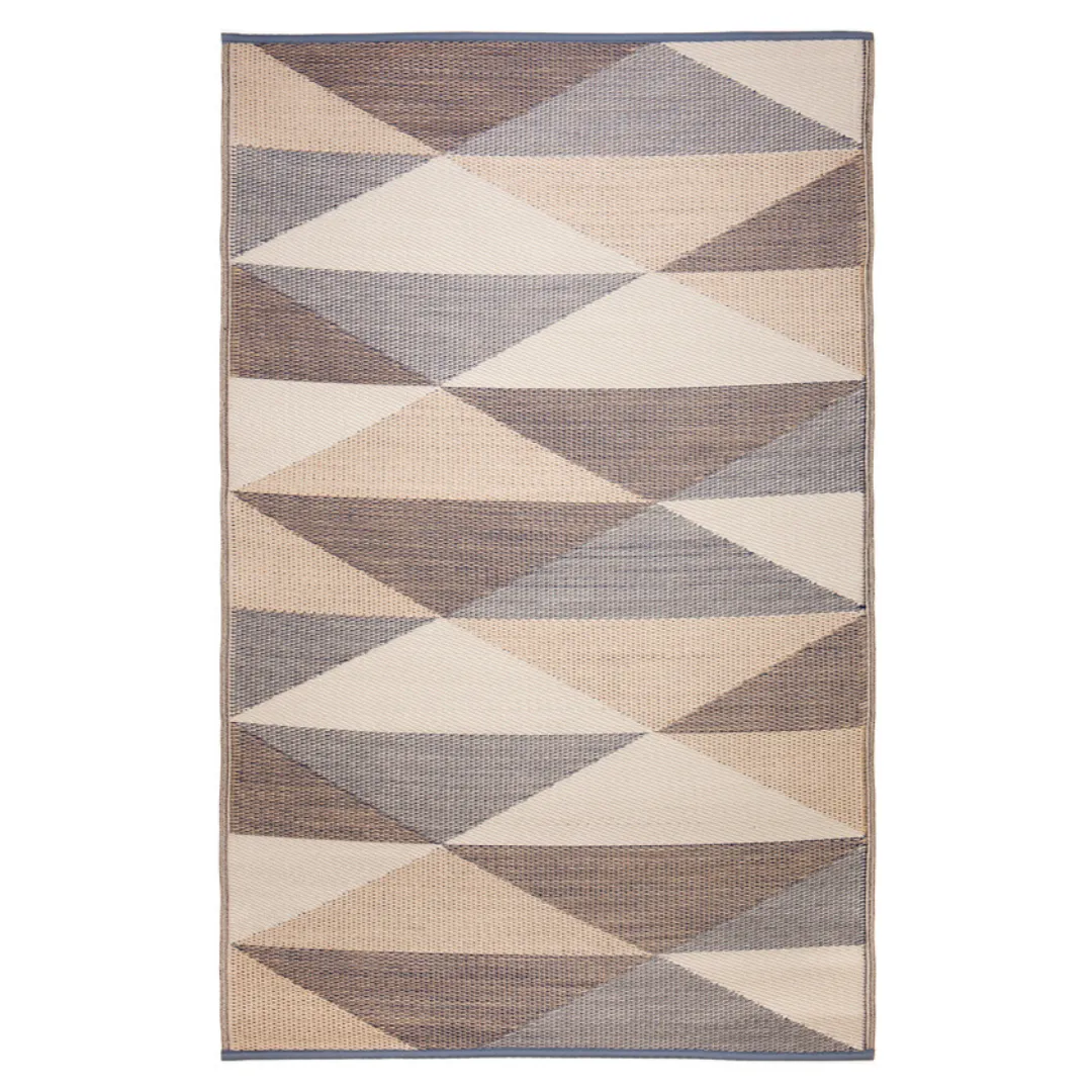 Monaco Champagne Beige and Cream Multicoloured Large Rug