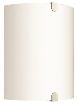 Monument Decorative Wall Sconce Brushed Nickel 8-3/4 Inch  Uses (2) 60-Watt Incandescent Medium Base Lamps