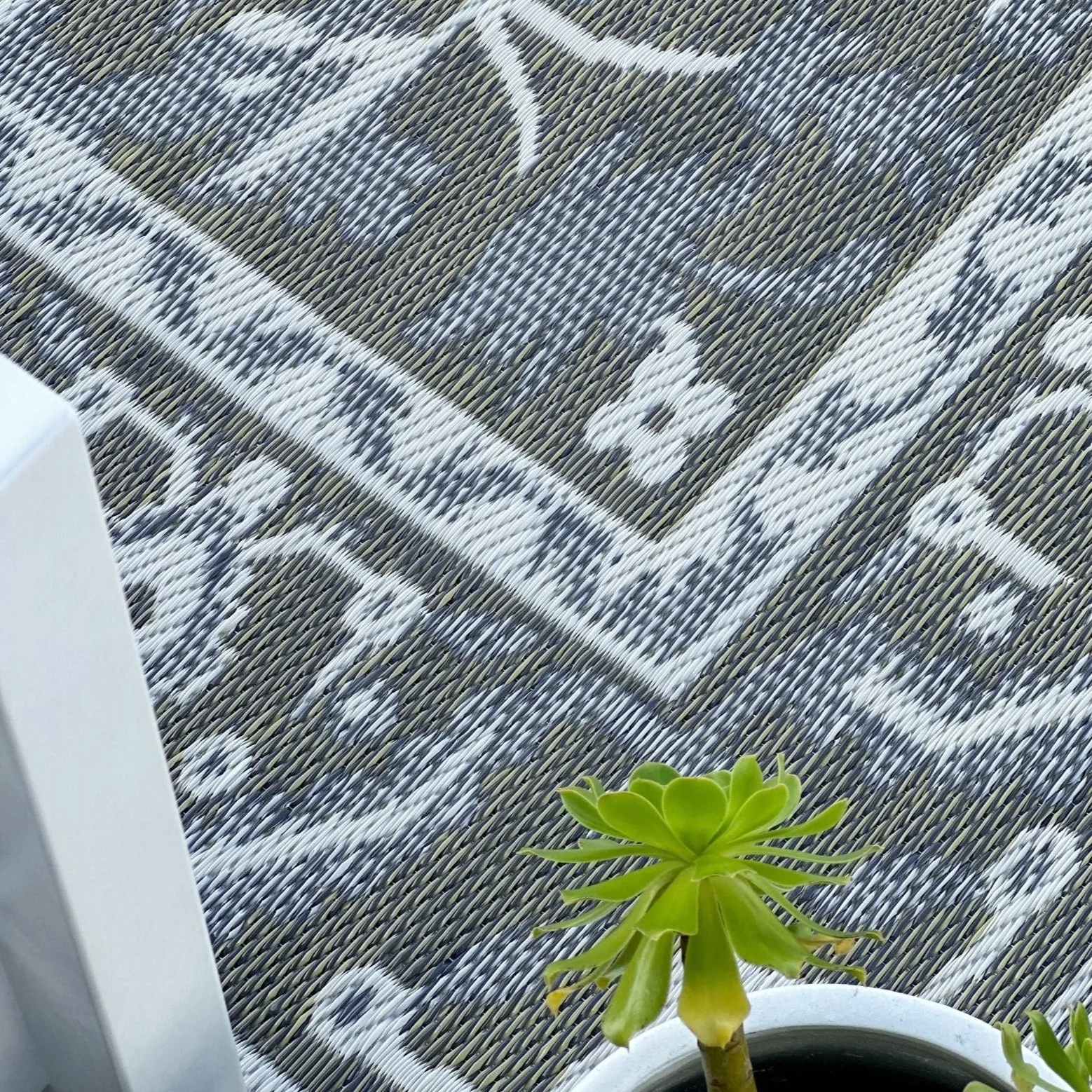 Nain Beige Recycled Plastic Reversible Large Outdoor Rug