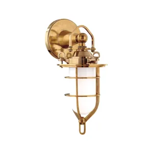 New Canaan 15 in. Wall Sconce Gold finish