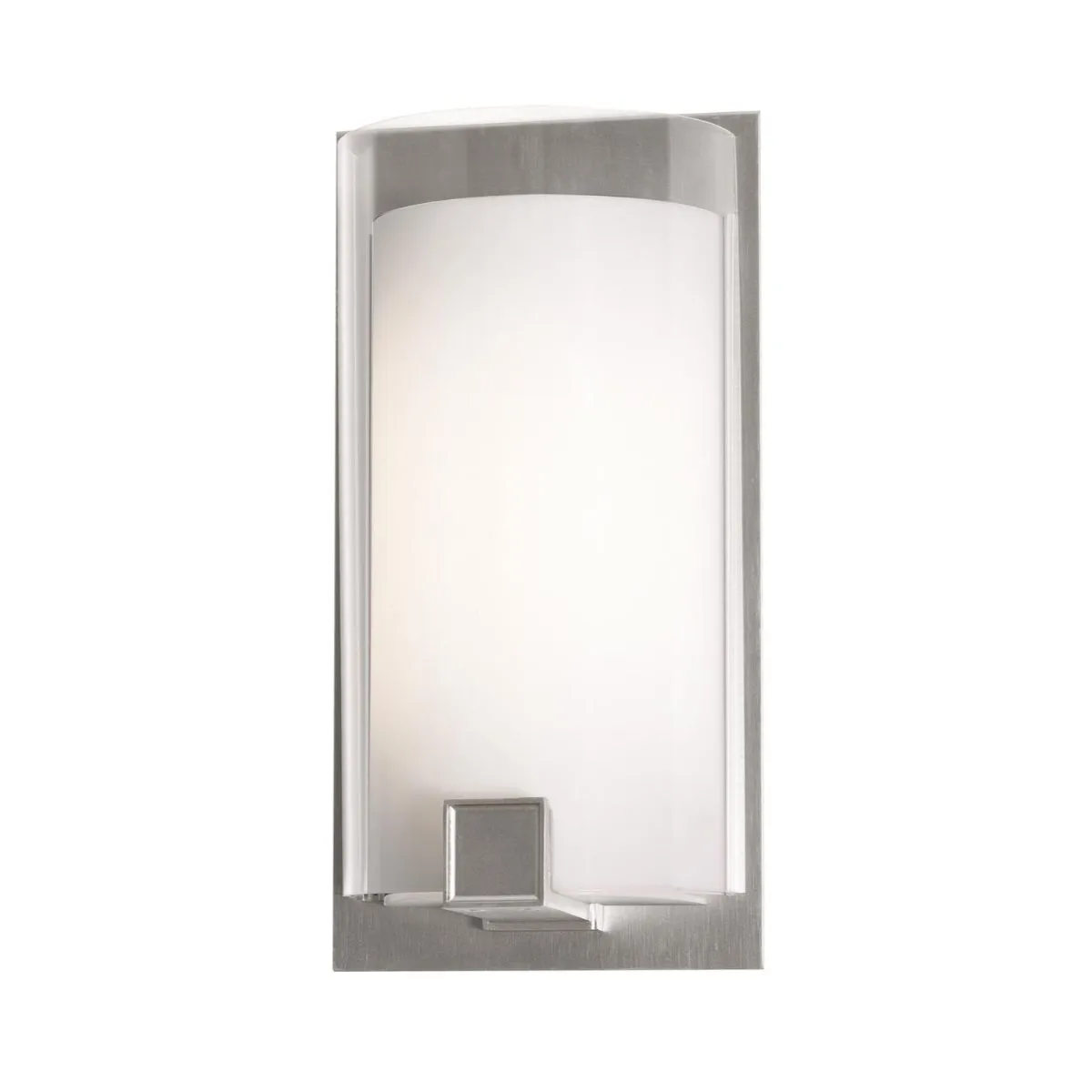 Nolan 13 in. LED Wall Light Satin Nickel Finish