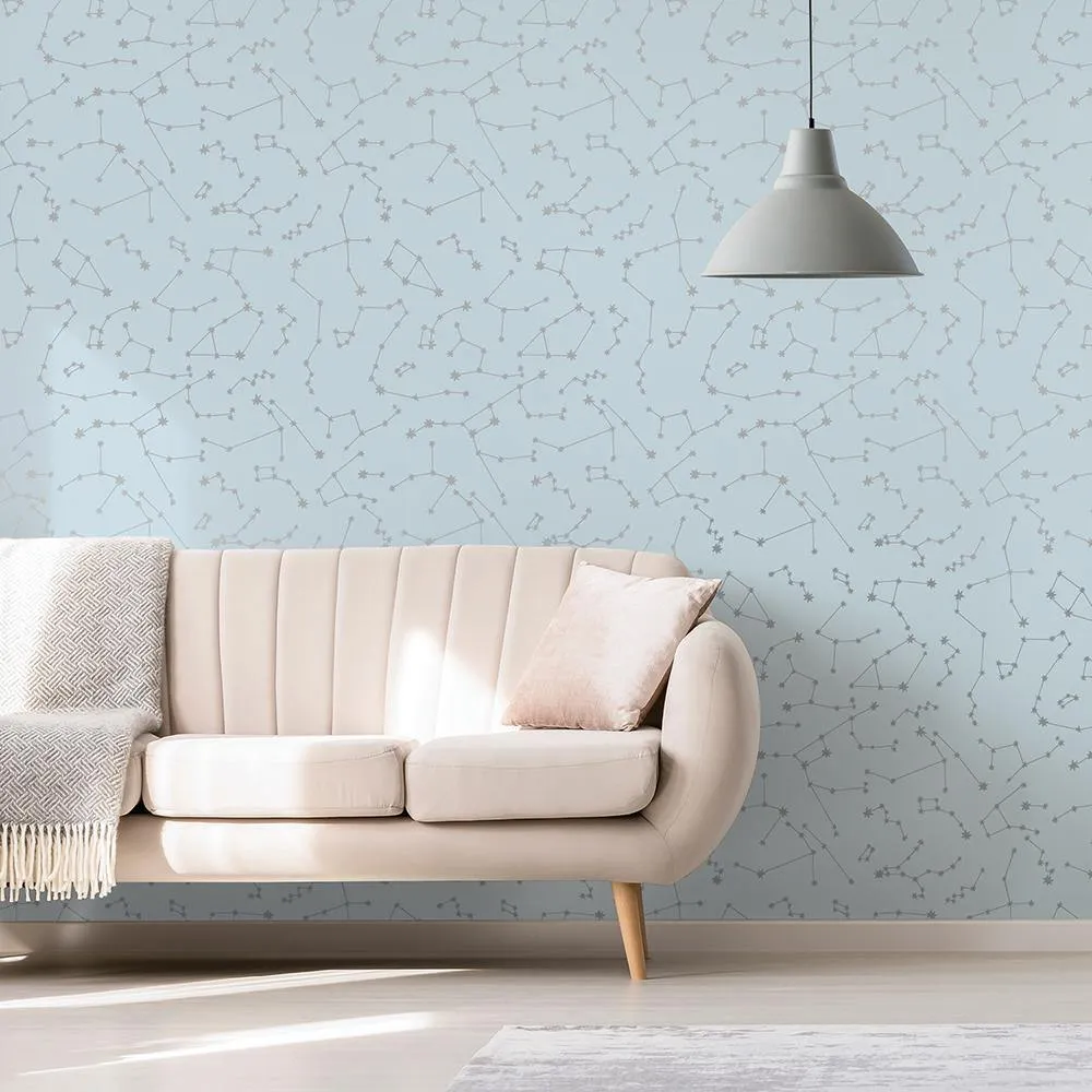 Novogratz Constellations Powder Peel and Stick Wallpaper