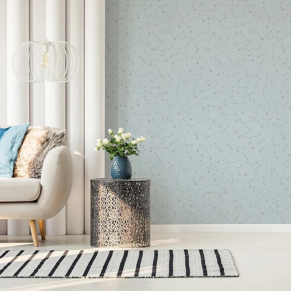 Novogratz Constellations Powder Peel and Stick Wallpaper