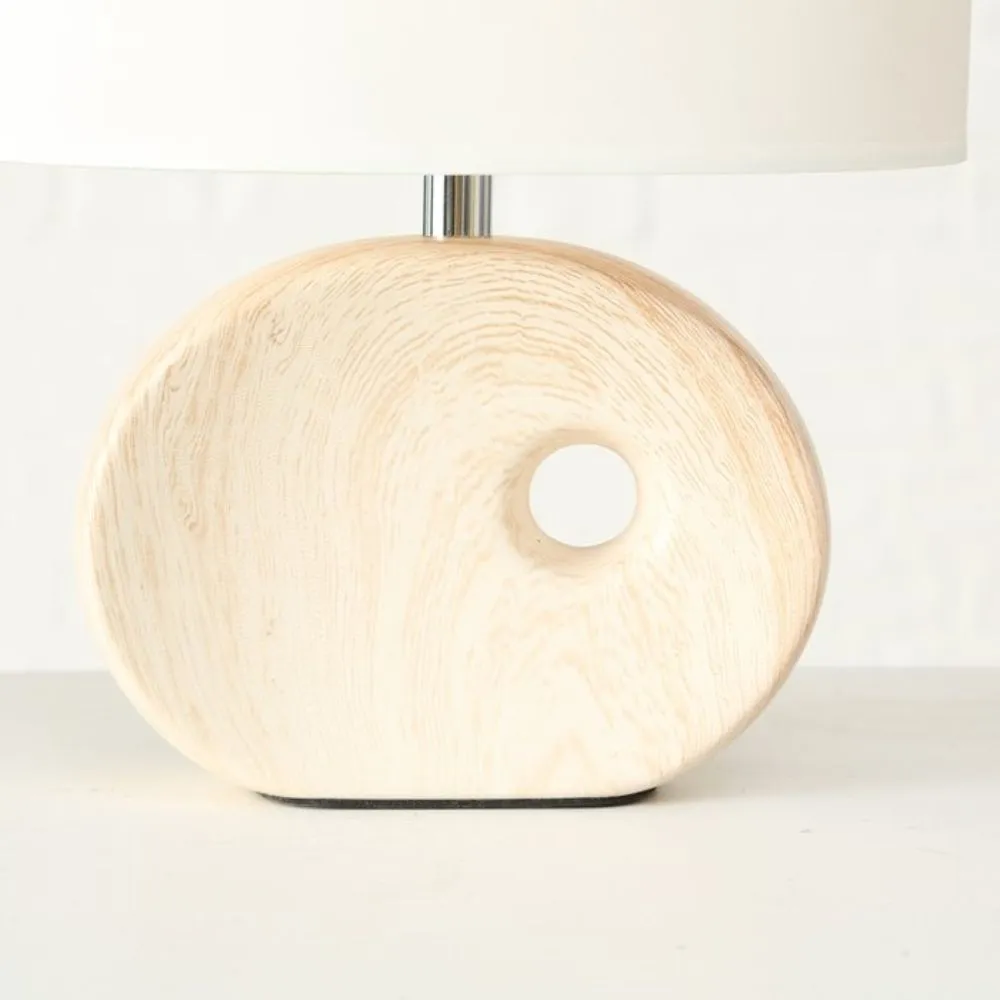 Oak Accent Lamp, assorted