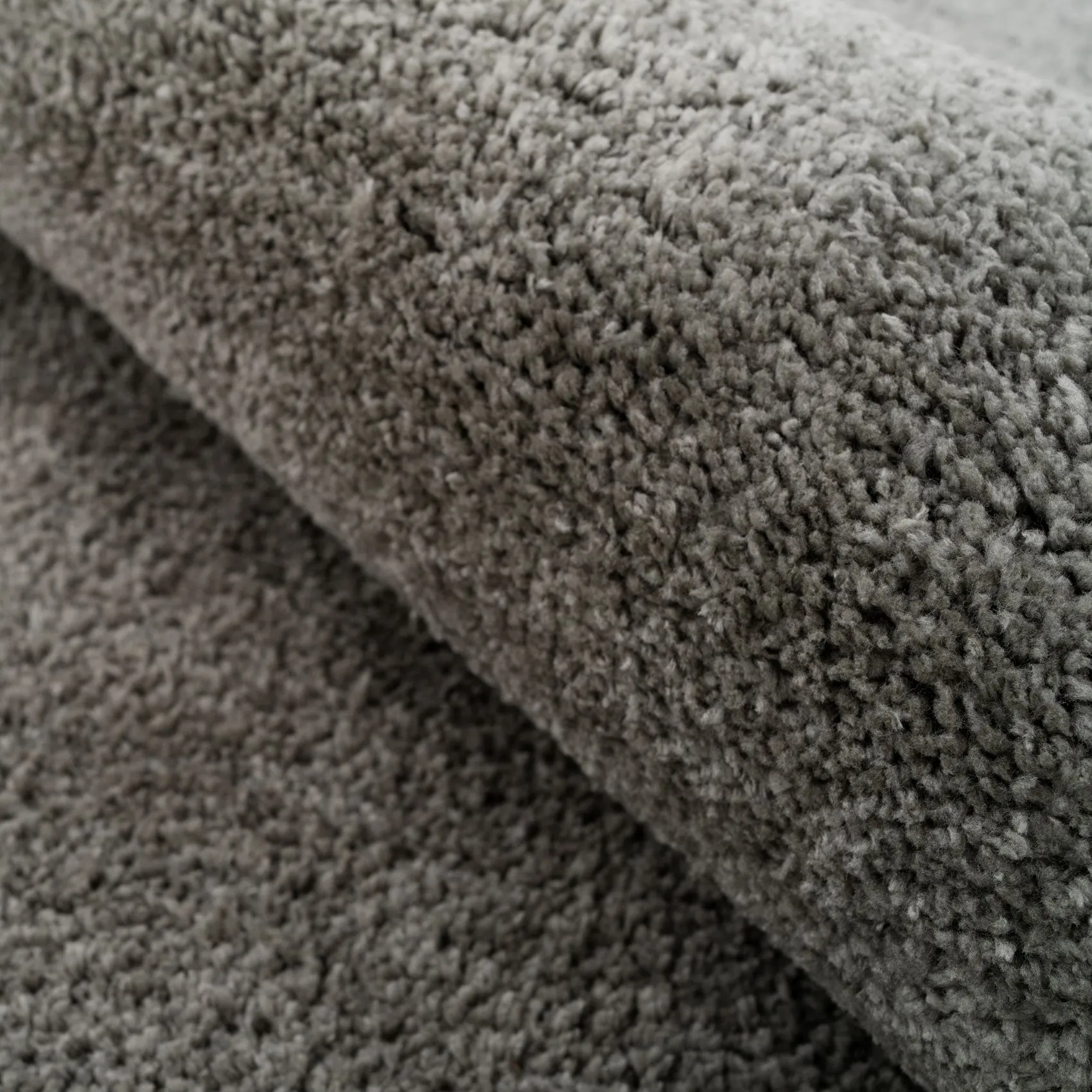 Premium Grey Shaggy Runner Rug - Dove