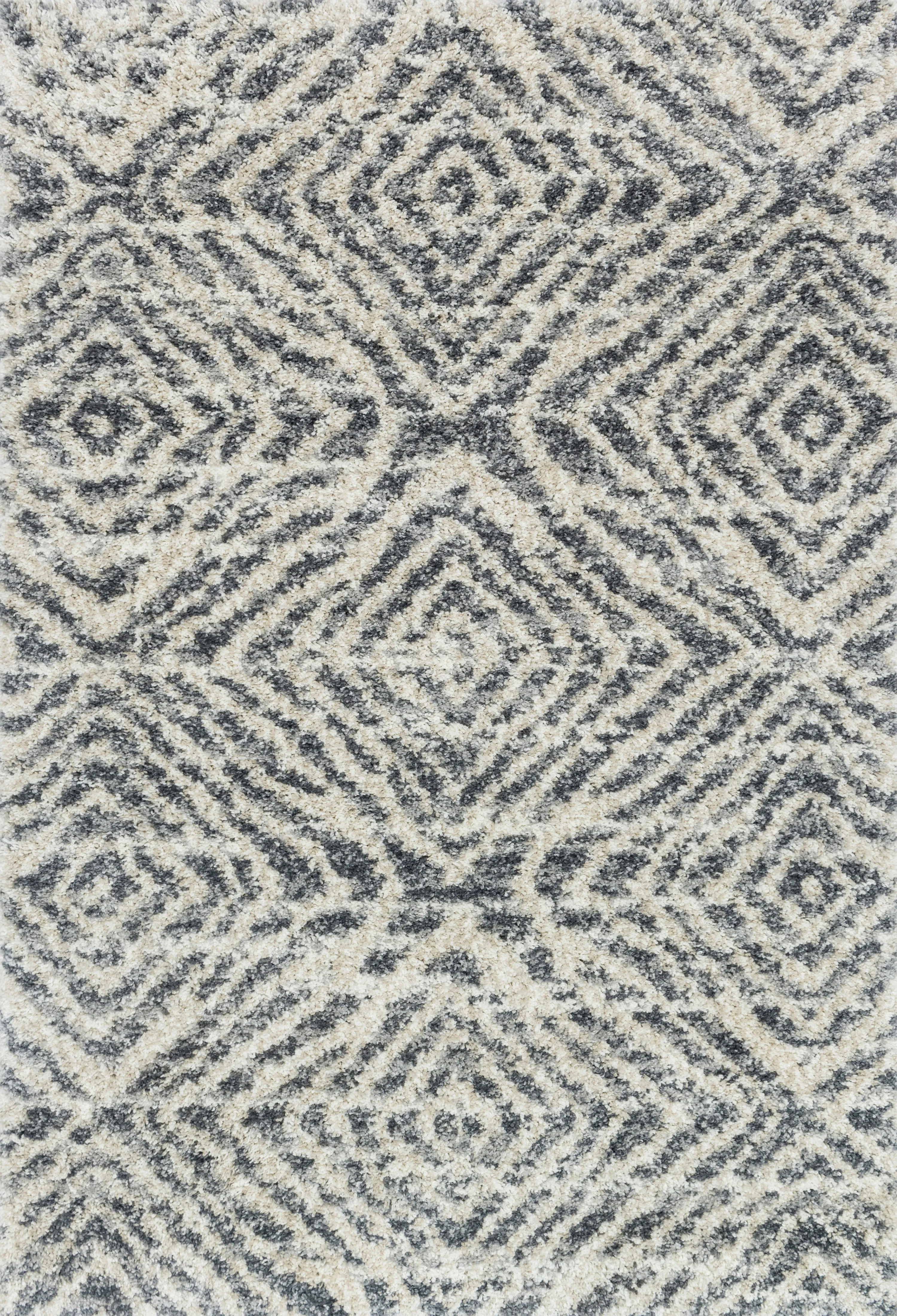Quincy Rug in Graphite & Sand