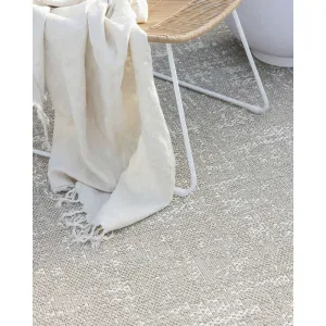 Rattan Outdoor Rug - Whitewash