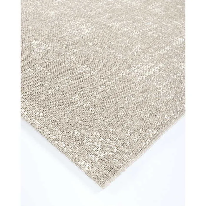 Rattan Outdoor Rug - Whitewash