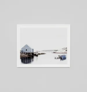 Rocky Cove Framed Print