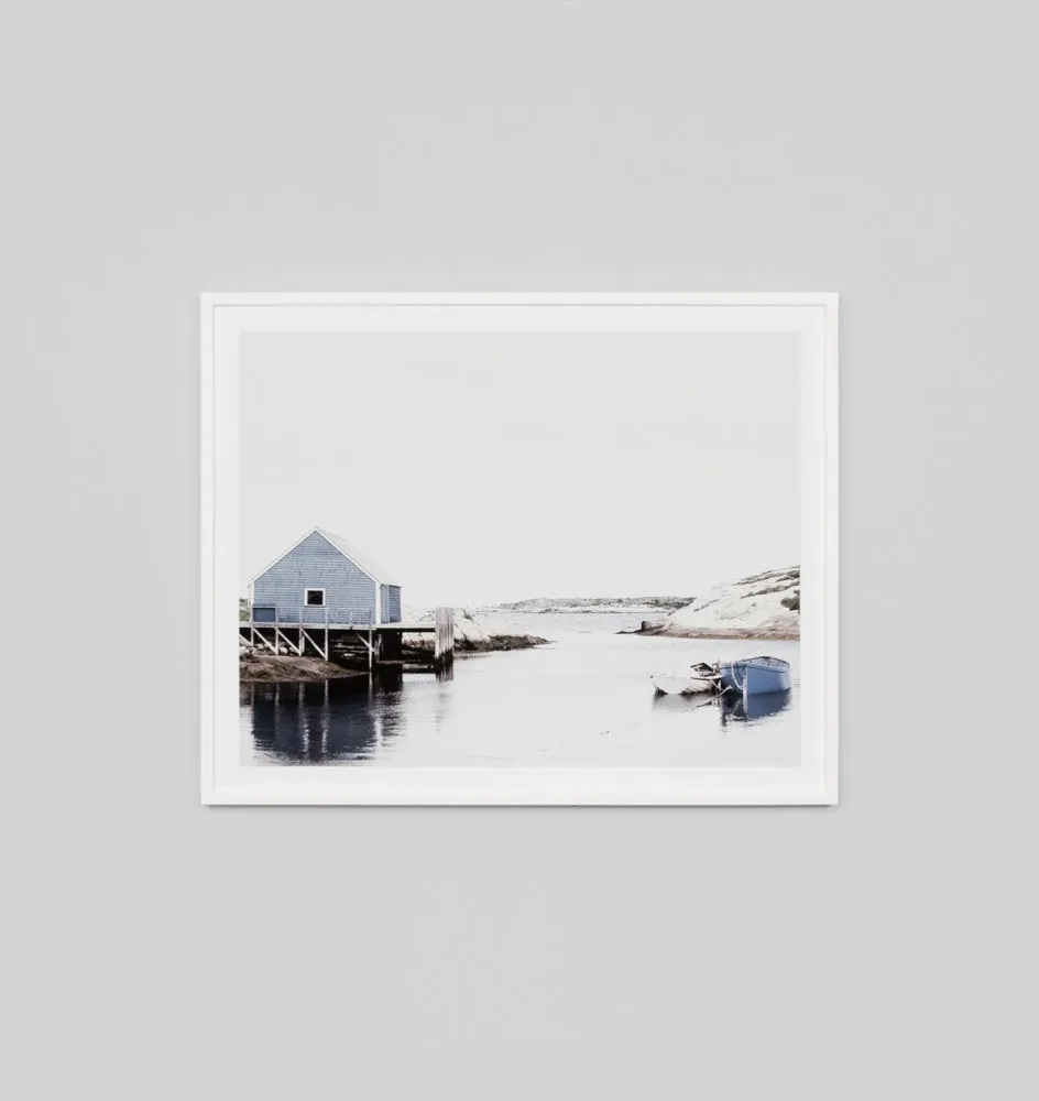 Rocky Cove Framed Print