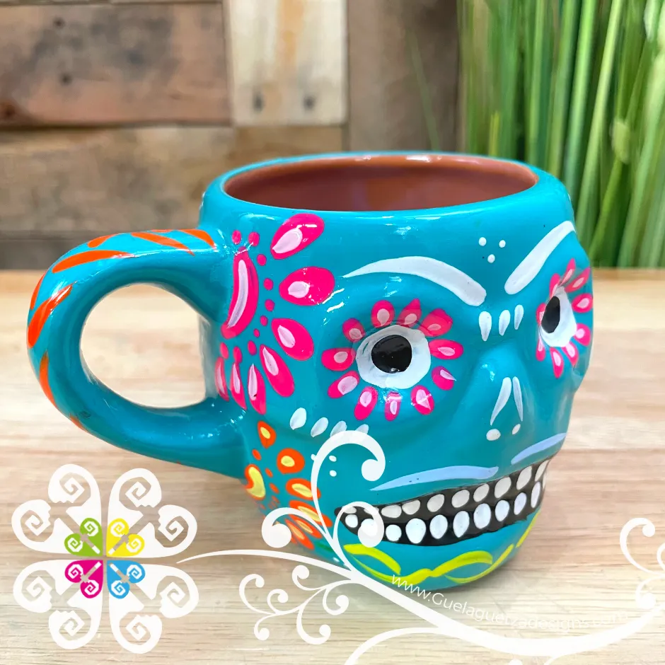 Small Sugar Skull  Mug - Taza Calaverita