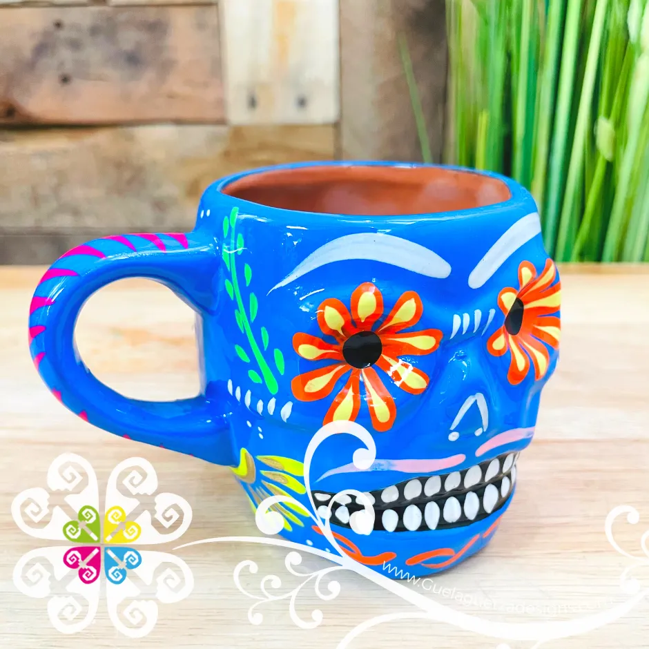 Small Sugar Skull  Mug - Taza Calaverita
