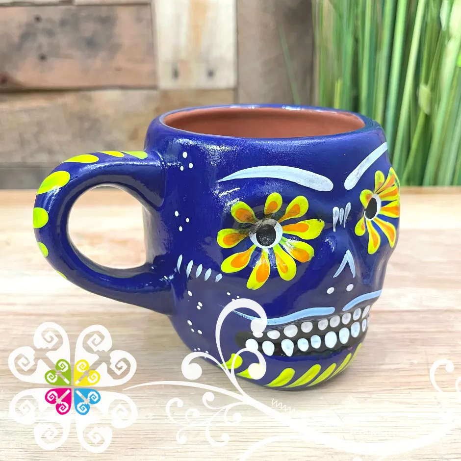 Small Sugar Skull  Mug - Taza Calaverita