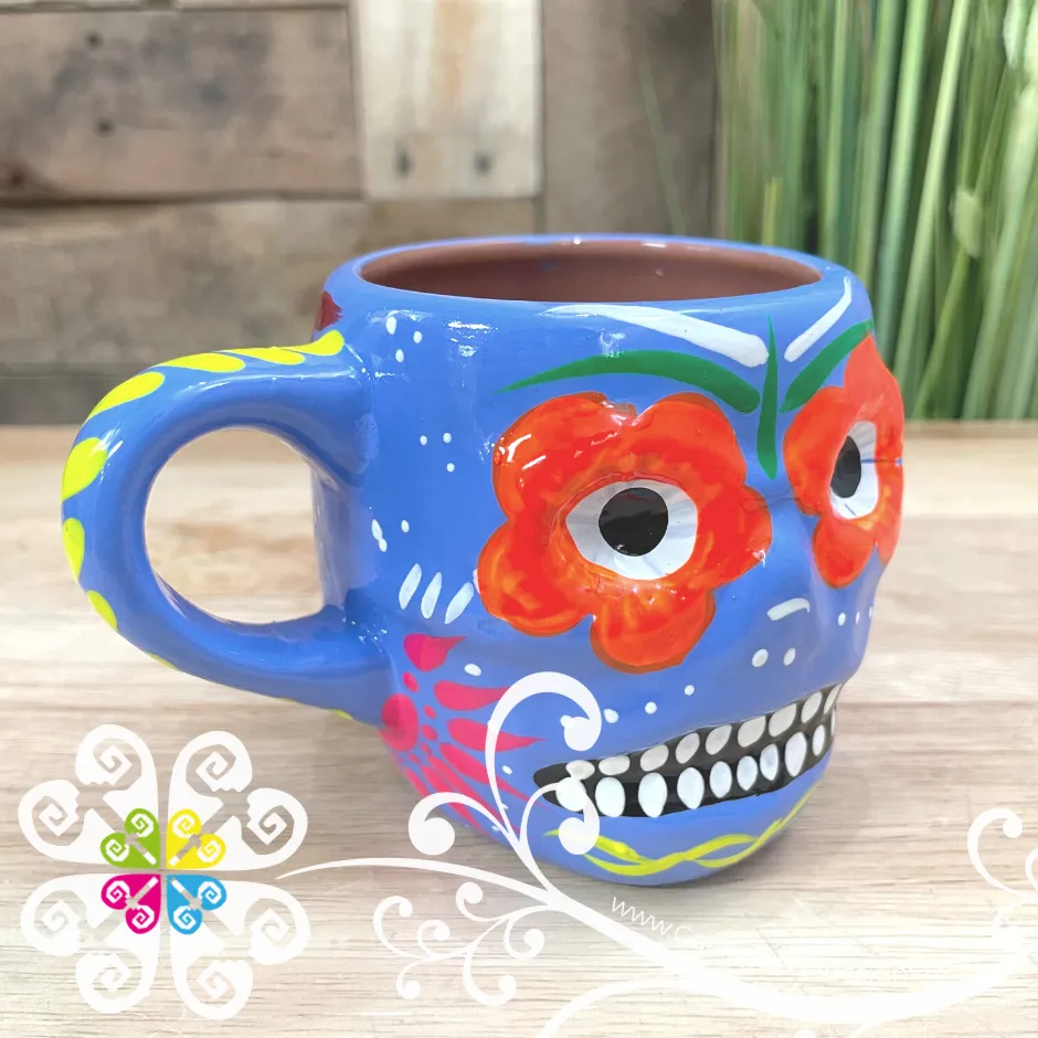Small Sugar Skull  Mug - Taza Calaverita