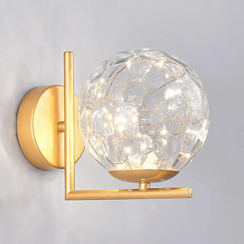 Star Light Wall Sconce: 1-Head Ambient Lighting for Bedroom