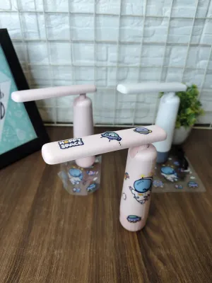 Table lamps with stickers