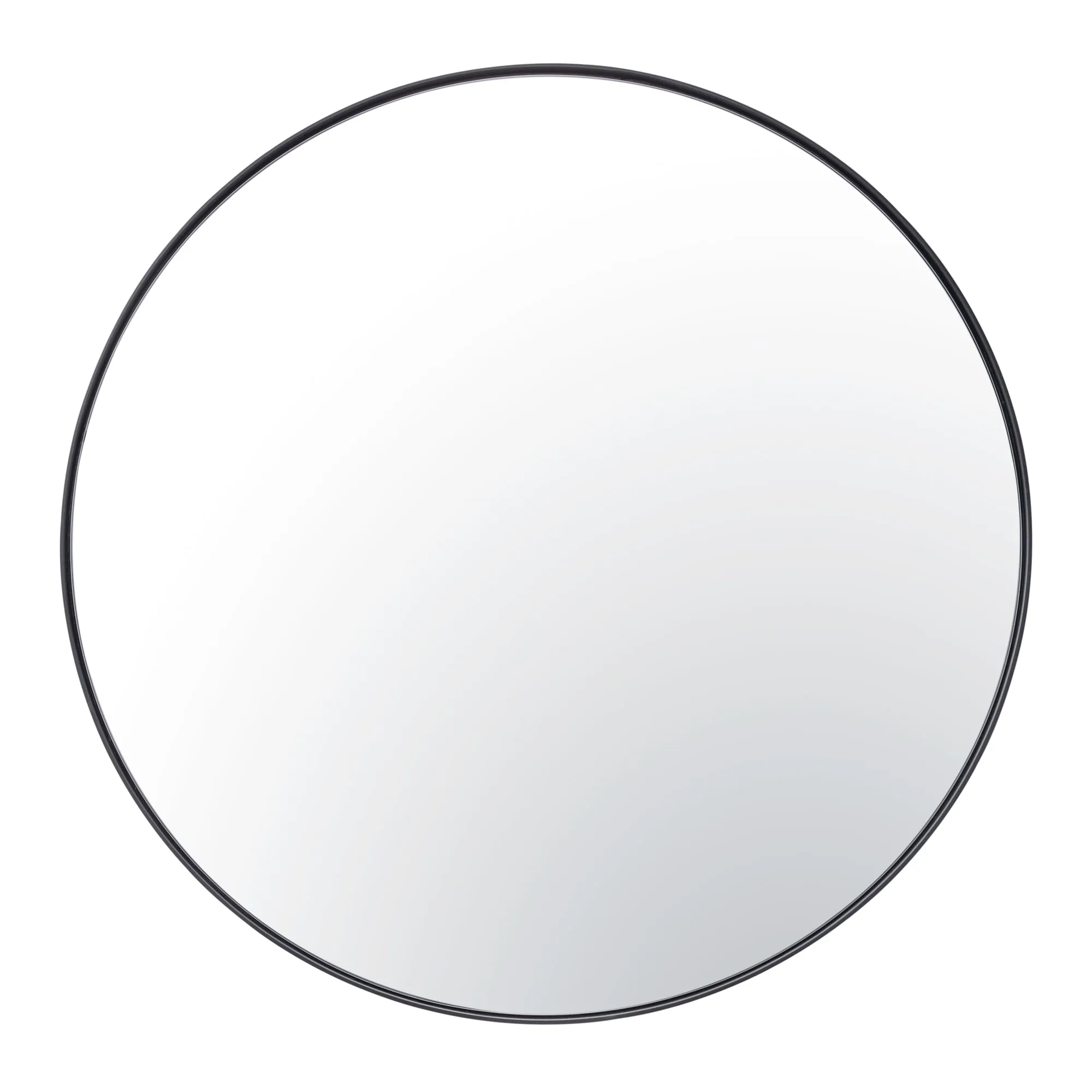 Tablet 458MI30BL 30-Inch Round Wall Mirror - Black