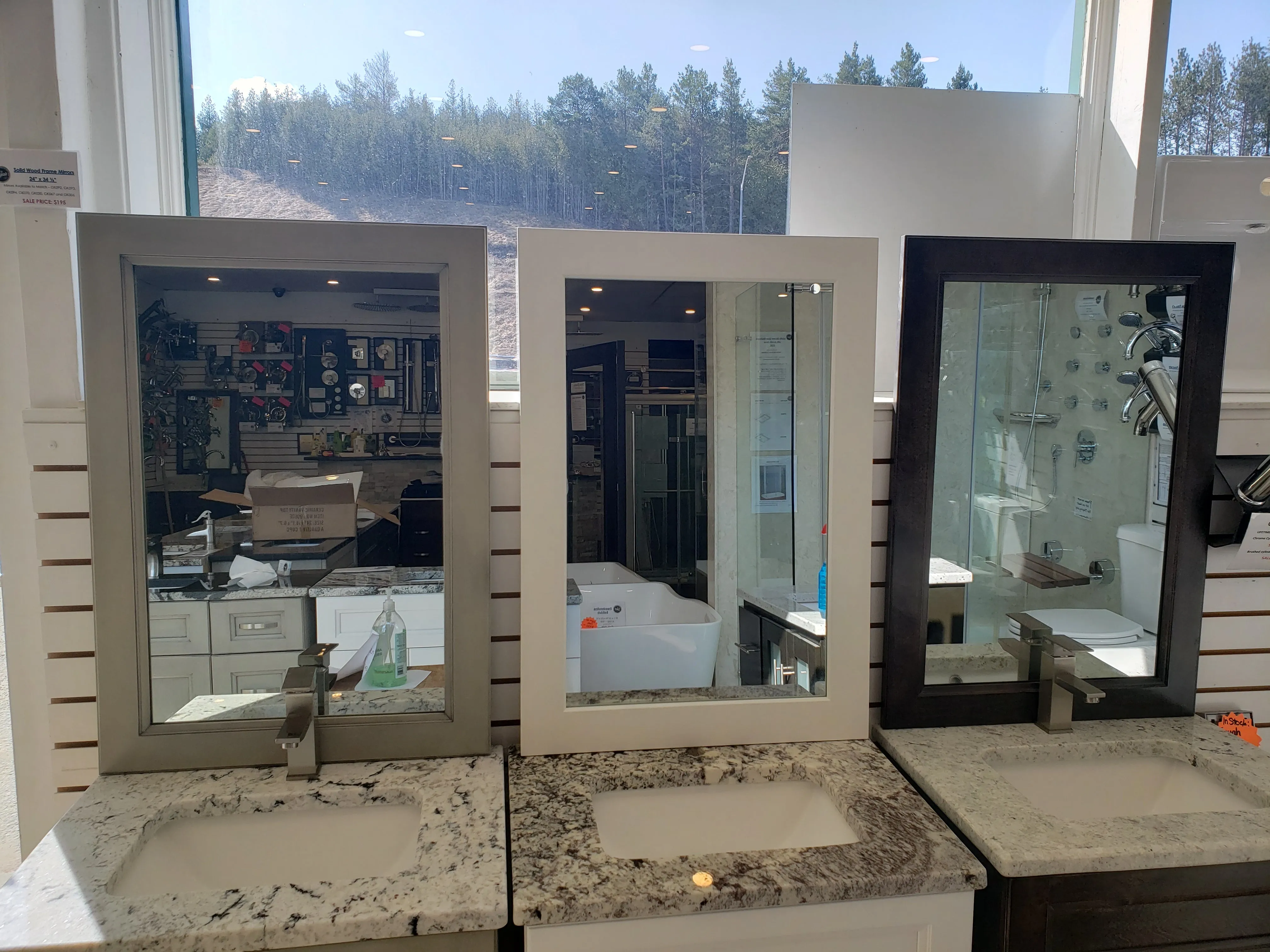 The Step-Shaker Collection Mirrors