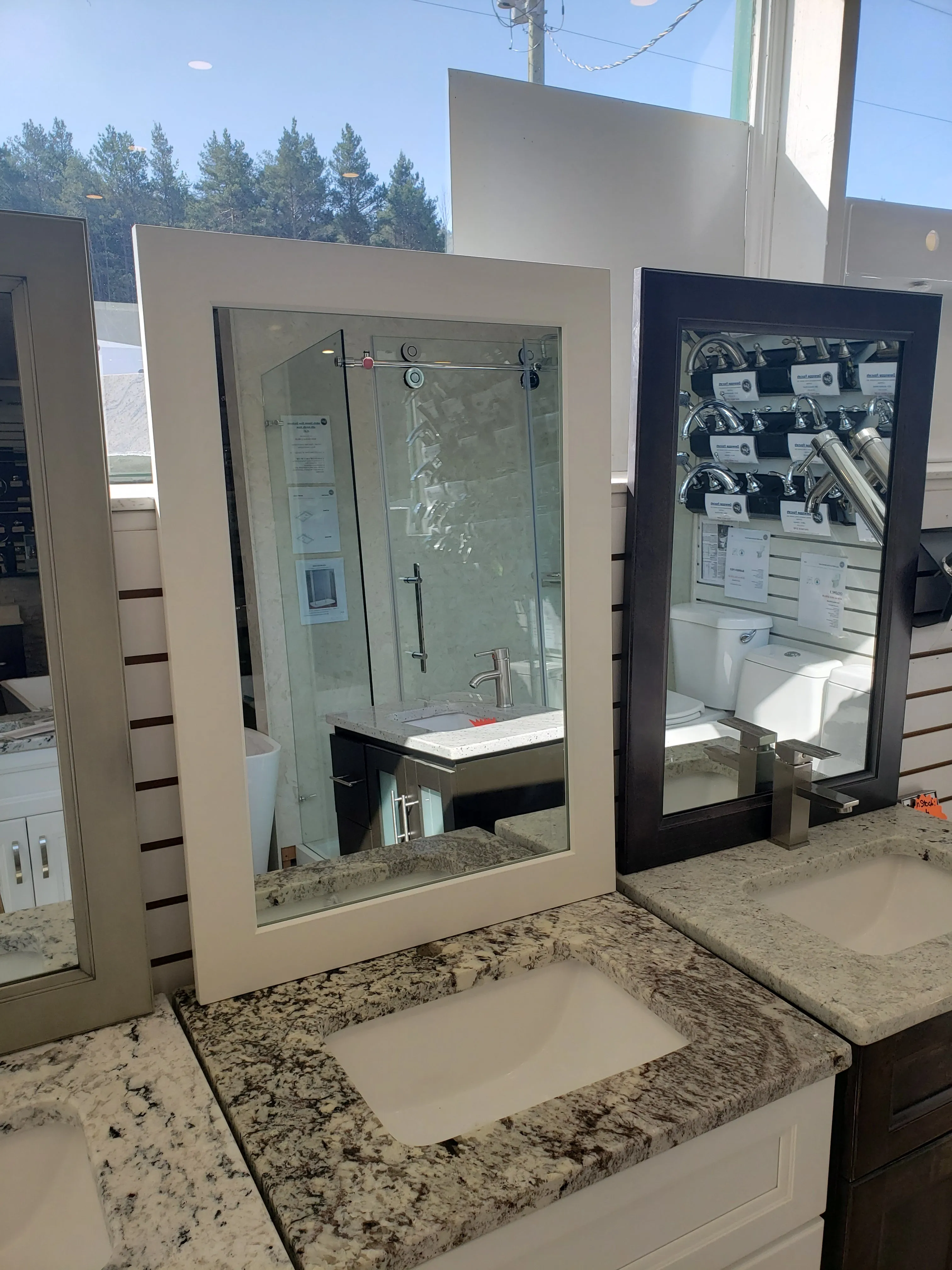 The Step-Shaker Collection Mirrors