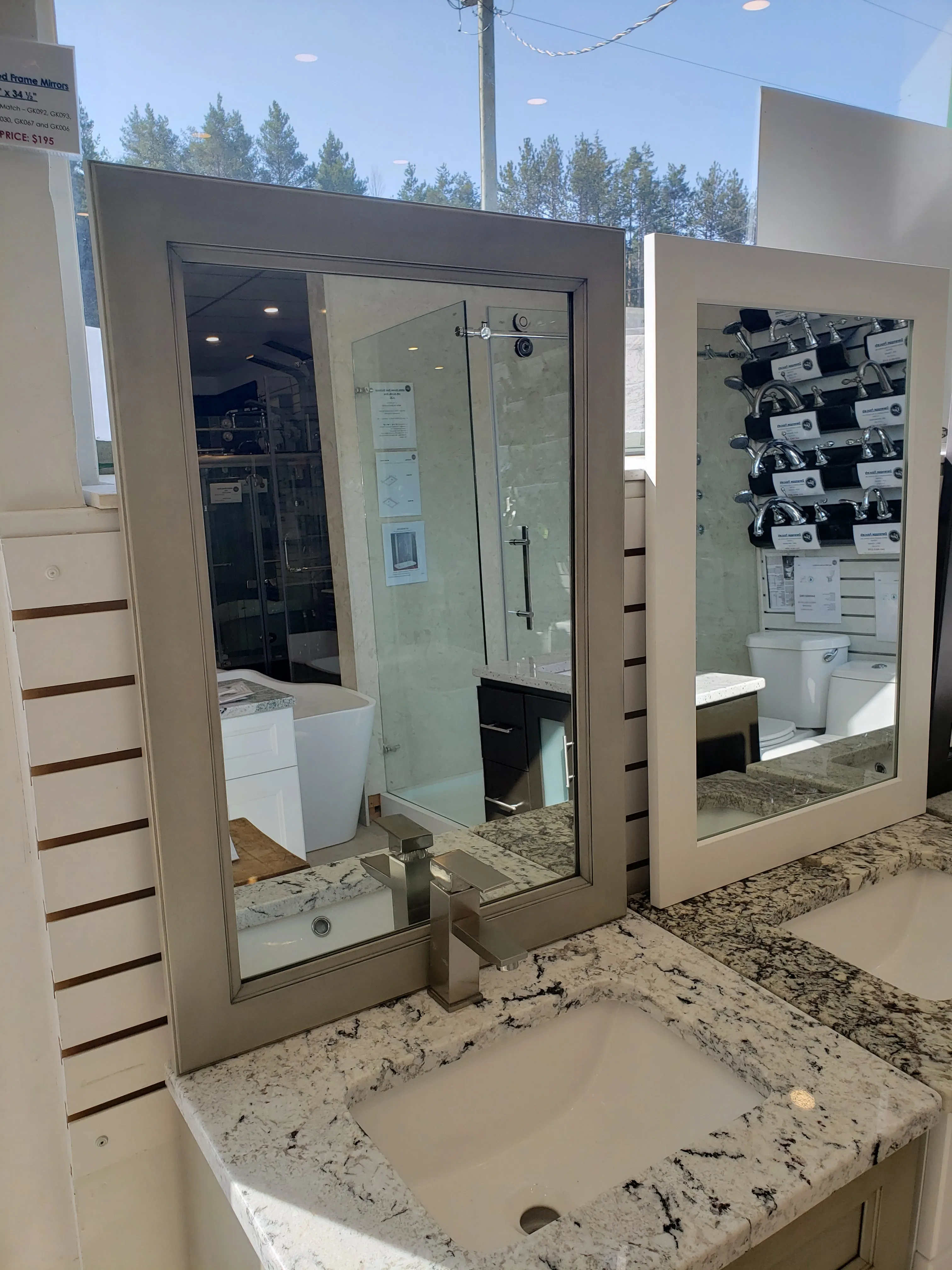 The Step-Shaker Collection Mirrors