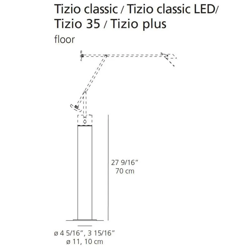 tizio floor lamp | Artemide