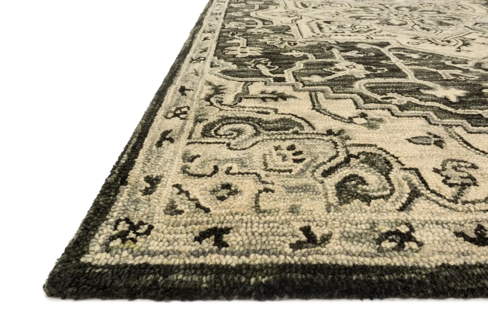 Victoria VK 15 Charcoal/Lt Grey Rug